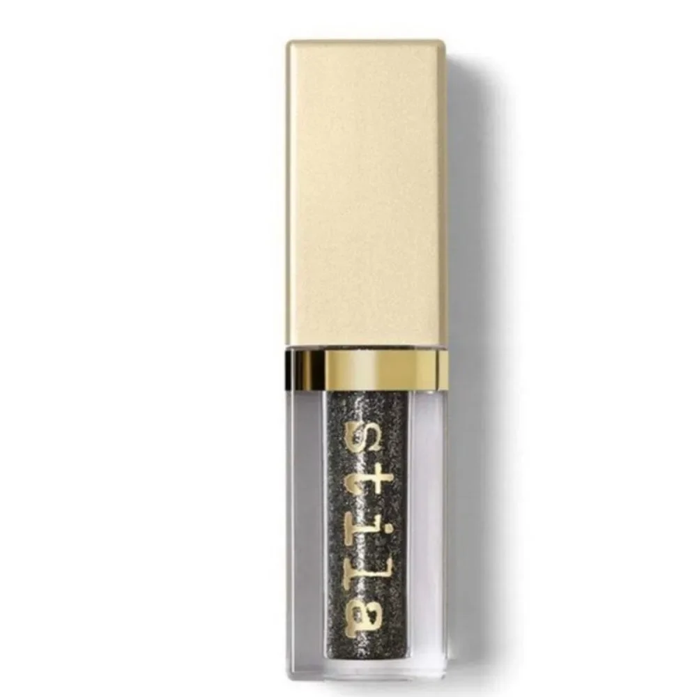 Stila Glitter & Glow Liquid Eye Shadow In Molten Midnight Full Size NIB